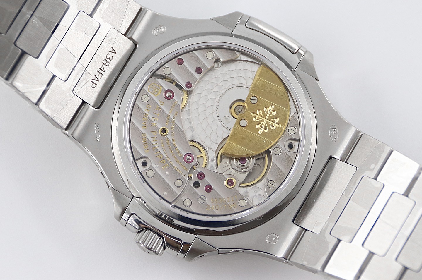 Nautilus 5740 White Dial in Steel - Dealer Clocks