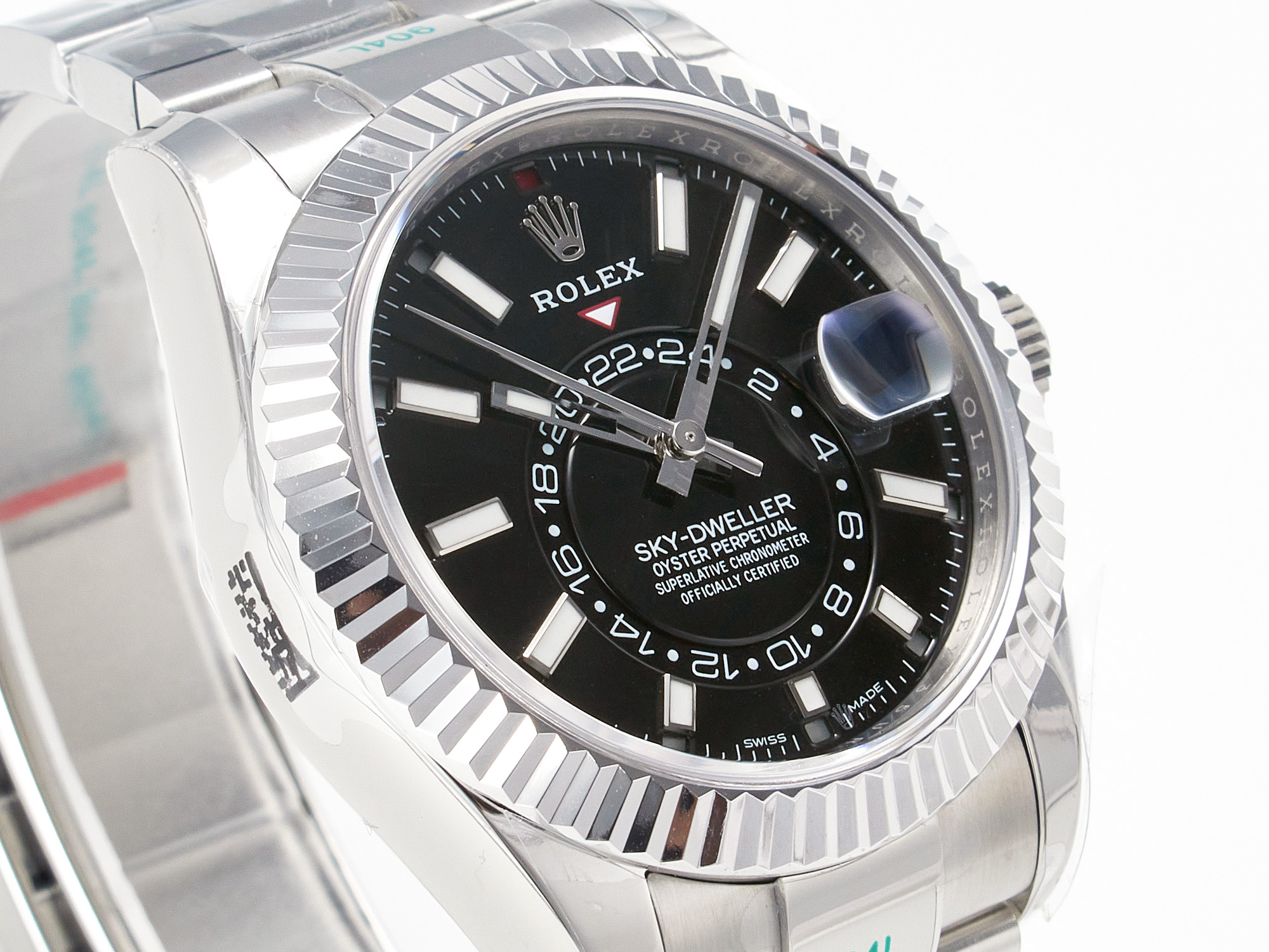 Sky-Dweller 326934 904L SS ZF 1:1 Best Edition Black Dial on