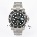 Submariner DIW Sandblasted VSF 1:1 Best Edition Black Carbon Dial on SS Bracelet VS3135